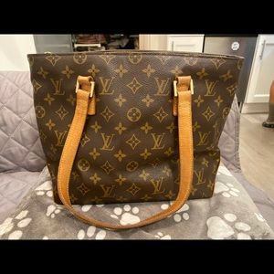 Authentic Vintage LV Cabas Piano